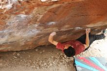 Bouldering in Hueco Tanks on 11/25/2019 with Blue Lizard Climbing and Yoga

Filename: SRM_20191125_1258221.jpg
Aperture: f/3.5
Shutter Speed: 1/320
Body: Canon EOS-1D Mark II
Lens: Canon EF 50mm f/1.8 II