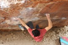 Bouldering in Hueco Tanks on 11/25/2019 with Blue Lizard Climbing and Yoga

Filename: SRM_20191125_1258320.jpg
Aperture: f/3.5
Shutter Speed: 1/320
Body: Canon EOS-1D Mark II
Lens: Canon EF 50mm f/1.8 II