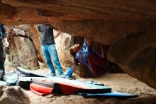 Bouldering in Hueco Tanks on 11/25/2019 with Blue Lizard Climbing and Yoga

Filename: SRM_20191125_1339450.jpg
Aperture: f/5.0
Shutter Speed: 1/320
Body: Canon EOS-1D Mark II
Lens: Canon EF 50mm f/1.8 II