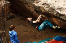 Bouldering in Hueco Tanks on 11/25/2019 with Blue Lizard Climbing and Yoga

Filename: SRM_20191125_1353450.jpg
Aperture: f/5.6
Shutter Speed: 1/400
Body: Canon EOS-1D Mark II
Lens: Canon EF 50mm f/1.8 II