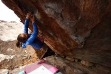 Bouldering in Hueco Tanks on 11/25/2019 with Blue Lizard Climbing and Yoga

Filename: SRM_20191125_1507170.jpg
Aperture: f/13.0
Shutter Speed: 1/250
Body: Canon EOS-1D Mark II
Lens: Canon EF 16-35mm f/2.8 L