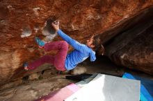 Bouldering in Hueco Tanks on 11/25/2019 with Blue Lizard Climbing and Yoga

Filename: SRM_20191125_1509050.jpg
Aperture: f/7.1
Shutter Speed: 1/250
Body: Canon EOS-1D Mark II
Lens: Canon EF 16-35mm f/2.8 L