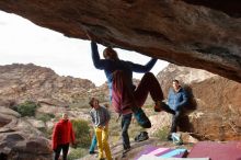 Bouldering in Hueco Tanks on 11/25/2019 with Blue Lizard Climbing and Yoga

Filename: SRM_20191125_1513310.jpg
Aperture: f/7.1
Shutter Speed: 1/250
Body: Canon EOS-1D Mark II
Lens: Canon EF 16-35mm f/2.8 L