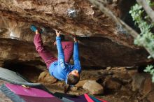 Bouldering in Hueco Tanks on 11/25/2019 with Blue Lizard Climbing and Yoga

Filename: SRM_20191125_1640240.jpg
Aperture: f/2.8
Shutter Speed: 1/320
Body: Canon EOS-1D Mark II
Lens: Canon EF 50mm f/1.8 II