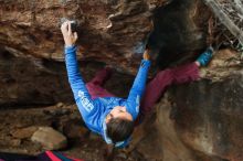 Bouldering in Hueco Tanks on 11/25/2019 with Blue Lizard Climbing and Yoga

Filename: SRM_20191125_1646550.jpg
Aperture: f/4.0
Shutter Speed: 1/250
Body: Canon EOS-1D Mark II
Lens: Canon EF 50mm f/1.8 II