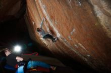 Bouldering in Hueco Tanks on 11/25/2019 with Blue Lizard Climbing and Yoga

Filename: SRM_20191125_1747540.jpg
Aperture: f/7.1
Shutter Speed: 1/250
Body: Canon EOS-1D Mark II
Lens: Canon EF 16-35mm f/2.8 L