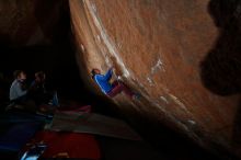 Bouldering in Hueco Tanks on 11/25/2019 with Blue Lizard Climbing and Yoga

Filename: SRM_20191125_1759160.jpg
Aperture: f/8.0
Shutter Speed: 1/250
Body: Canon EOS-1D Mark II
Lens: Canon EF 16-35mm f/2.8 L