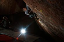 Bouldering in Hueco Tanks on 11/25/2019 with Blue Lizard Climbing and Yoga

Filename: SRM_20191125_1803000.jpg
Aperture: f/8.0
Shutter Speed: 1/250
Body: Canon EOS-1D Mark II
Lens: Canon EF 16-35mm f/2.8 L