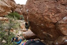 Bouldering in Hueco Tanks on 11/26/2019 with Blue Lizard Climbing and Yoga

Filename: SRM_20191126_1112440.jpg
Aperture: f/8.0
Shutter Speed: 1/250
Body: Canon EOS-1D Mark II
Lens: Canon EF 16-35mm f/2.8 L