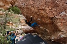 Bouldering in Hueco Tanks on 11/26/2019 with Blue Lizard Climbing and Yoga

Filename: SRM_20191126_1113460.jpg
Aperture: f/7.1
Shutter Speed: 1/250
Body: Canon EOS-1D Mark II
Lens: Canon EF 16-35mm f/2.8 L