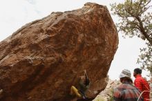 Bouldering in Hueco Tanks on 11/26/2019 with Blue Lizard Climbing and Yoga

Filename: SRM_20191126_1131500.jpg
Aperture: f/8.0
Shutter Speed: 1/250
Body: Canon EOS-1D Mark II
Lens: Canon EF 16-35mm f/2.8 L