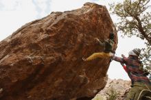 Bouldering in Hueco Tanks on 11/26/2019 with Blue Lizard Climbing and Yoga

Filename: SRM_20191126_1132070.jpg
Aperture: f/8.0
Shutter Speed: 1/250
Body: Canon EOS-1D Mark II
Lens: Canon EF 16-35mm f/2.8 L