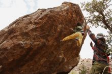 Bouldering in Hueco Tanks on 11/26/2019 with Blue Lizard Climbing and Yoga

Filename: SRM_20191126_1132072.jpg
Aperture: f/8.0
Shutter Speed: 1/250
Body: Canon EOS-1D Mark II
Lens: Canon EF 16-35mm f/2.8 L