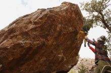 Bouldering in Hueco Tanks on 11/26/2019 with Blue Lizard Climbing and Yoga

Filename: SRM_20191126_1132240.jpg
Aperture: f/8.0
Shutter Speed: 1/250
Body: Canon EOS-1D Mark II
Lens: Canon EF 16-35mm f/2.8 L