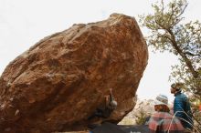 Bouldering in Hueco Tanks on 11/26/2019 with Blue Lizard Climbing and Yoga

Filename: SRM_20191126_1145000.jpg
Aperture: f/8.0
Shutter Speed: 1/250
Body: Canon EOS-1D Mark II
Lens: Canon EF 16-35mm f/2.8 L