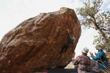 Bouldering in Hueco Tanks on 11/26/2019 with Blue Lizard Climbing and Yoga

Filename: SRM_20191126_1202570.jpg
Aperture: f/8.0
Shutter Speed: 1/250
Body: Canon EOS-1D Mark II
Lens: Canon EF 16-35mm f/2.8 L