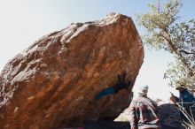 Bouldering in Hueco Tanks on 11/26/2019 with Blue Lizard Climbing and Yoga

Filename: SRM_20191126_1221390.jpg
Aperture: f/8.0
Shutter Speed: 1/250
Body: Canon EOS-1D Mark II
Lens: Canon EF 16-35mm f/2.8 L