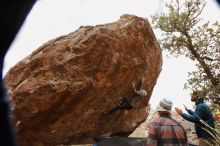 Bouldering in Hueco Tanks on 11/26/2019 with Blue Lizard Climbing and Yoga

Filename: SRM_20191126_1259090.jpg
Aperture: f/8.0
Shutter Speed: 1/250
Body: Canon EOS-1D Mark II
Lens: Canon EF 16-35mm f/2.8 L