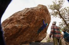 Bouldering in Hueco Tanks on 11/26/2019 with Blue Lizard Climbing and Yoga

Filename: SRM_20191126_1301050.jpg
Aperture: f/8.0
Shutter Speed: 1/250
Body: Canon EOS-1D Mark II
Lens: Canon EF 16-35mm f/2.8 L