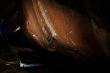 Bouldering in Hueco Tanks on 11/26/2019 with Blue Lizard Climbing and Yoga

Filename: SRM_20191126_1347010.jpg
Aperture: f/8.0
Shutter Speed: 1/250
Body: Canon EOS-1D Mark II
Lens: Canon EF 16-35mm f/2.8 L