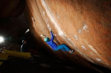 Bouldering in Hueco Tanks on 11/26/2019 with Blue Lizard Climbing and Yoga

Filename: SRM_20191126_1351410.jpg
Aperture: f/6.3
Shutter Speed: 1/250
Body: Canon EOS-1D Mark II
Lens: Canon EF 16-35mm f/2.8 L