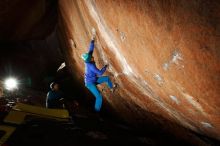 Bouldering in Hueco Tanks on 11/26/2019 with Blue Lizard Climbing and Yoga

Filename: SRM_20191126_1351530.jpg
Aperture: f/6.3
Shutter Speed: 1/250
Body: Canon EOS-1D Mark II
Lens: Canon EF 16-35mm f/2.8 L