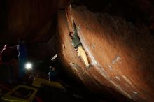 Bouldering in Hueco Tanks on 11/26/2019 with Blue Lizard Climbing and Yoga

Filename: SRM_20191126_1353470.jpg
Aperture: f/7.1
Shutter Speed: 1/250
Body: Canon EOS-1D Mark II
Lens: Canon EF 16-35mm f/2.8 L