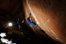 Bouldering in Hueco Tanks on 11/26/2019 with Blue Lizard Climbing and Yoga

Filename: SRM_20191126_1358570.jpg
Aperture: f/7.1
Shutter Speed: 1/250
Body: Canon EOS-1D Mark II
Lens: Canon EF 16-35mm f/2.8 L