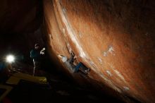 Bouldering in Hueco Tanks on 11/26/2019 with Blue Lizard Climbing and Yoga

Filename: SRM_20191126_1401460.jpg
Aperture: f/7.1
Shutter Speed: 1/250
Body: Canon EOS-1D Mark II
Lens: Canon EF 16-35mm f/2.8 L