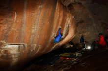 Bouldering in Hueco Tanks on 11/26/2019 with Blue Lizard Climbing and Yoga

Filename: SRM_20191126_1432430.jpg
Aperture: f/7.1
Shutter Speed: 1/250
Body: Canon EOS-1D Mark II
Lens: Canon EF 16-35mm f/2.8 L