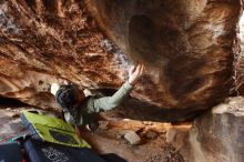 Bouldering in Hueco Tanks on 11/26/2019 with Blue Lizard Climbing and Yoga

Filename: SRM_20191126_1530370.jpg
Aperture: f/2.8
Shutter Speed: 1/250
Body: Canon EOS-1D Mark II
Lens: Canon EF 16-35mm f/2.8 L