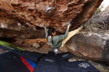 Bouldering in Hueco Tanks on 11/26/2019 with Blue Lizard Climbing and Yoga

Filename: SRM_20191126_1540140.jpg
Aperture: f/4.0
Shutter Speed: 1/250
Body: Canon EOS-1D Mark II
Lens: Canon EF 16-35mm f/2.8 L