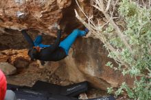Bouldering in Hueco Tanks on 11/26/2019 with Blue Lizard Climbing and Yoga

Filename: SRM_20191126_1546370.jpg
Aperture: f/4.0
Shutter Speed: 1/250
Body: Canon EOS-1D Mark II
Lens: Canon EF 50mm f/1.8 II