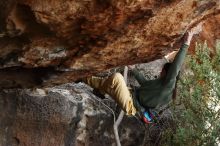 Bouldering in Hueco Tanks on 11/26/2019 with Blue Lizard Climbing and Yoga

Filename: SRM_20191126_1606460.jpg
Aperture: f/4.5
Shutter Speed: 1/250
Body: Canon EOS-1D Mark II
Lens: Canon EF 50mm f/1.8 II