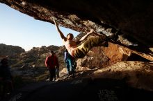 Bouldering in Hueco Tanks on 11/26/2019 with Blue Lizard Climbing and Yoga

Filename: SRM_20191126_1711430.jpg
Aperture: f/8.0
Shutter Speed: 1/250
Body: Canon EOS-1D Mark II
Lens: Canon EF 16-35mm f/2.8 L