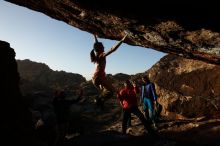 Bouldering in Hueco Tanks on 11/26/2019 with Blue Lizard Climbing and Yoga

Filename: SRM_20191126_1711560.jpg
Aperture: f/11.0
Shutter Speed: 1/250
Body: Canon EOS-1D Mark II
Lens: Canon EF 16-35mm f/2.8 L