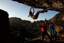Bouldering in Hueco Tanks on 11/26/2019 with Blue Lizard Climbing and Yoga

Filename: SRM_20191126_1712000.jpg
Aperture: f/11.0
Shutter Speed: 1/250
Body: Canon EOS-1D Mark II
Lens: Canon EF 16-35mm f/2.8 L