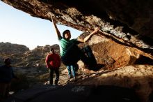 Bouldering in Hueco Tanks on 11/26/2019 with Blue Lizard Climbing and Yoga

Filename: SRM_20191126_1712490.jpg
Aperture: f/7.1
Shutter Speed: 1/250
Body: Canon EOS-1D Mark II
Lens: Canon EF 16-35mm f/2.8 L