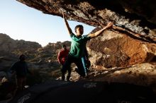 Bouldering in Hueco Tanks on 11/26/2019 with Blue Lizard Climbing and Yoga

Filename: SRM_20191126_1712501.jpg
Aperture: f/8.0
Shutter Speed: 1/250
Body: Canon EOS-1D Mark II
Lens: Canon EF 16-35mm f/2.8 L