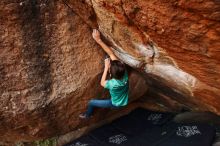 Bouldering in Hueco Tanks on 11/26/2019 with Blue Lizard Climbing and Yoga

Filename: SRM_20191126_1736540.jpg
Aperture: f/3.5
Shutter Speed: 1/250
Body: Canon EOS-1D Mark II
Lens: Canon EF 16-35mm f/2.8 L