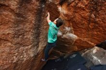 Bouldering in Hueco Tanks on 11/26/2019 with Blue Lizard Climbing and Yoga

Filename: SRM_20191126_1739130.jpg
Aperture: f/4.0
Shutter Speed: 1/250
Body: Canon EOS-1D Mark II
Lens: Canon EF 16-35mm f/2.8 L