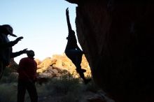 Bouldering in Hueco Tanks on 11/26/2019 with Blue Lizard Climbing and Yoga

Filename: SRM_20191126_1754131.jpg
Aperture: f/7.1
Shutter Speed: 1/250
Body: Canon EOS-1D Mark II
Lens: Canon EF 16-35mm f/2.8 L