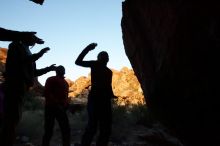 Bouldering in Hueco Tanks on 11/26/2019 with Blue Lizard Climbing and Yoga

Filename: SRM_20191126_1754132.jpg
Aperture: f/8.0
Shutter Speed: 1/250
Body: Canon EOS-1D Mark II
Lens: Canon EF 16-35mm f/2.8 L