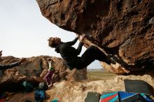 Bouldering in Hueco Tanks on 11/27/2019 with Blue Lizard Climbing and Yoga

Filename: SRM_20191127_0955340.jpg
Aperture: f/9.0
Shutter Speed: 1/250
Body: Canon EOS-1D Mark II
Lens: Canon EF 16-35mm f/2.8 L