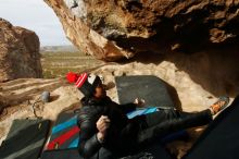 Bouldering in Hueco Tanks on 11/27/2019 with Blue Lizard Climbing and Yoga

Filename: SRM_20191127_1001051.jpg
Aperture: f/8.0
Shutter Speed: 1/250
Body: Canon EOS-1D Mark II
Lens: Canon EF 16-35mm f/2.8 L