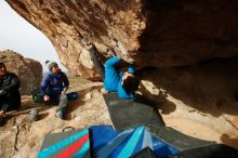 Bouldering in Hueco Tanks on 11/27/2019 with Blue Lizard Climbing and Yoga

Filename: SRM_20191127_1003050.jpg
Aperture: f/8.0
Shutter Speed: 1/250
Body: Canon EOS-1D Mark II
Lens: Canon EF 16-35mm f/2.8 L