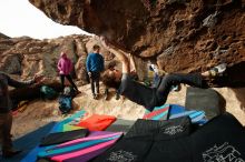Bouldering in Hueco Tanks on 11/27/2019 with Blue Lizard Climbing and Yoga

Filename: SRM_20191127_1005590.jpg
Aperture: f/7.1
Shutter Speed: 1/250
Body: Canon EOS-1D Mark II
Lens: Canon EF 16-35mm f/2.8 L
