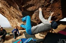 Bouldering in Hueco Tanks on 11/27/2019 with Blue Lizard Climbing and Yoga

Filename: SRM_20191127_1007380.jpg
Aperture: f/8.0
Shutter Speed: 1/250
Body: Canon EOS-1D Mark II
Lens: Canon EF 16-35mm f/2.8 L