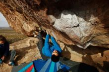 Bouldering in Hueco Tanks on 11/27/2019 with Blue Lizard Climbing and Yoga

Filename: SRM_20191127_1015330.jpg
Aperture: f/10.0
Shutter Speed: 1/250
Body: Canon EOS-1D Mark II
Lens: Canon EF 16-35mm f/2.8 L