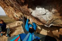 Bouldering in Hueco Tanks on 11/27/2019 with Blue Lizard Climbing and Yoga

Filename: SRM_20191127_1015340.jpg
Aperture: f/9.0
Shutter Speed: 1/250
Body: Canon EOS-1D Mark II
Lens: Canon EF 16-35mm f/2.8 L